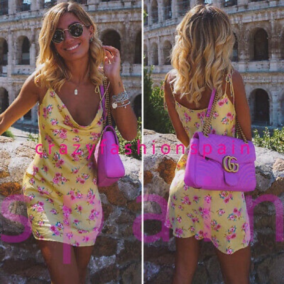 Zara Dresses Zara Draped Floral Print Dress Poshmark